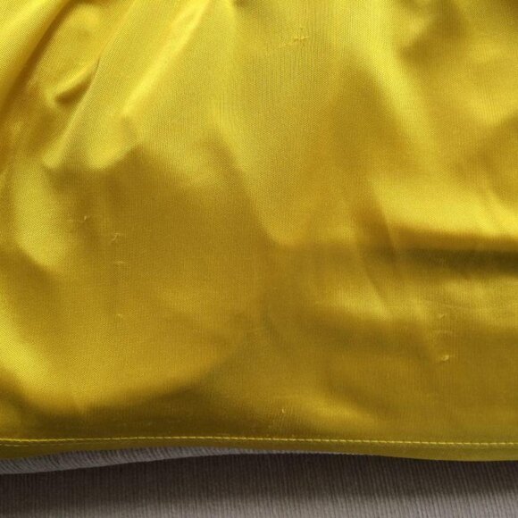 NWOT BLU In Firenze Yellow Halter-Neck  Backless Top Made in Italy. - Picture 5 of 6